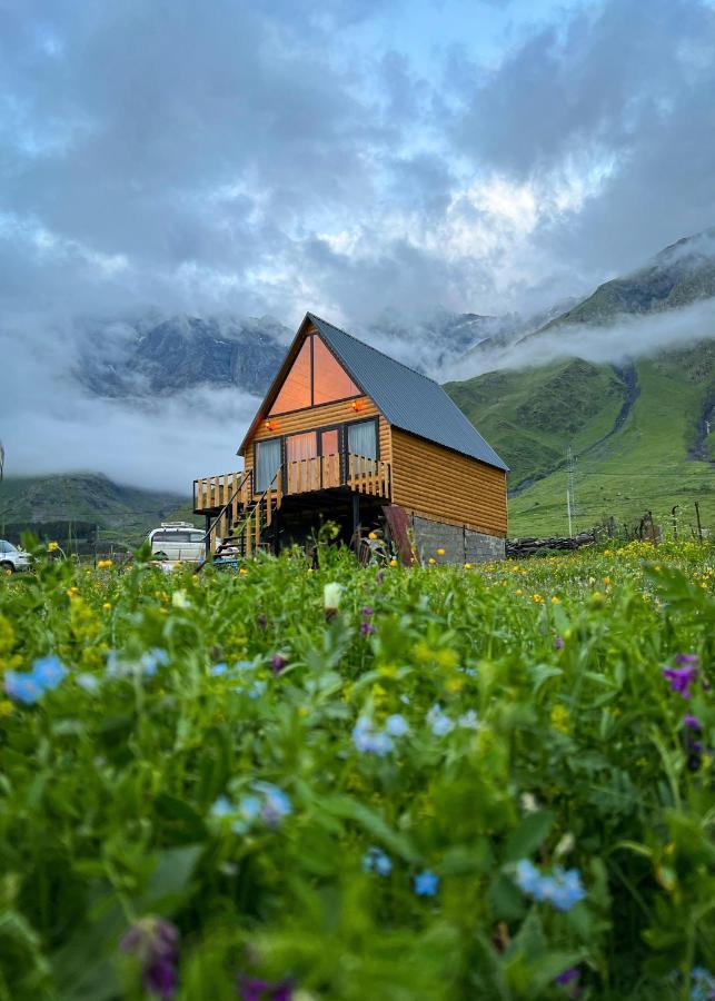 mood villa Kazbegi Exteriör bild